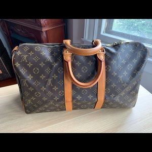 💯% Auth Louis Vuitton Boston keepall 45 Bag